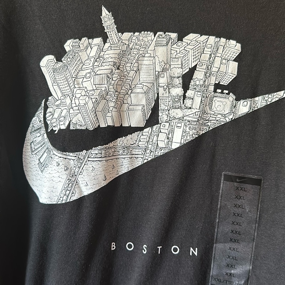 NWT BOSTON NIKE TEE SHIRT